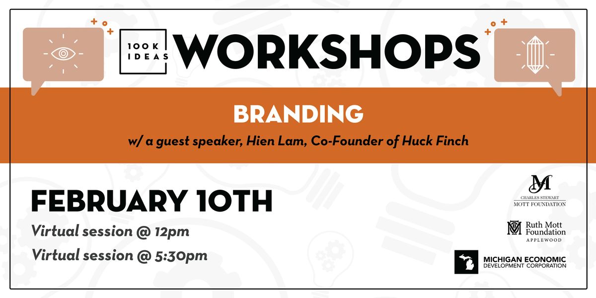 Branding Workshop (In-Person)