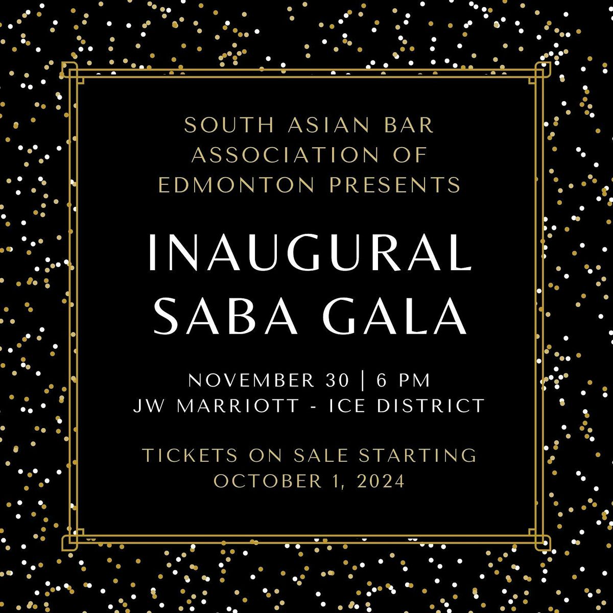 Inaugural SABA Edmonton Gala