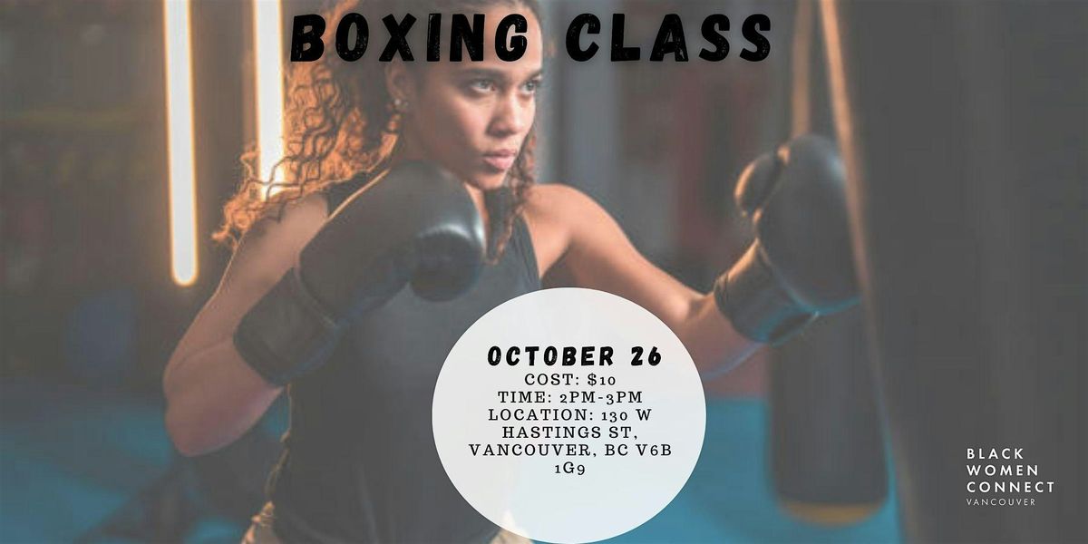 BWCV Boxing Class