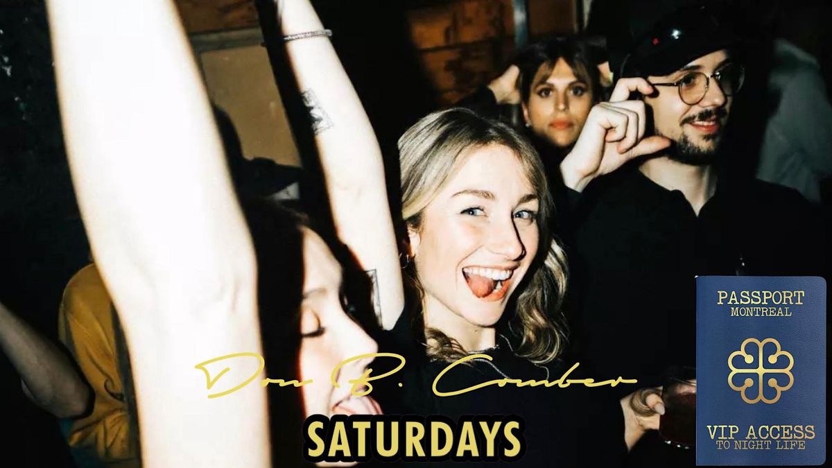 DON B COMBER SATURDAY NIGHTS