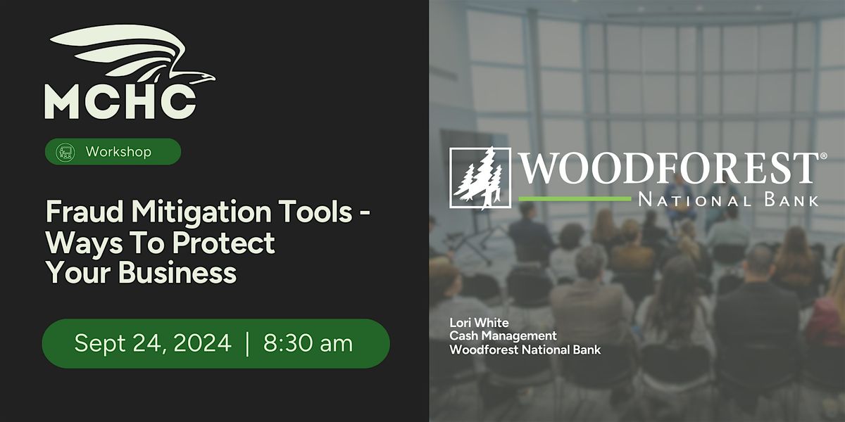 MCHC Workshop - Fraud Mitigation Tools