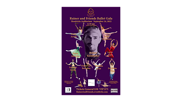 Rainer and Friends Ballet Gala 2022