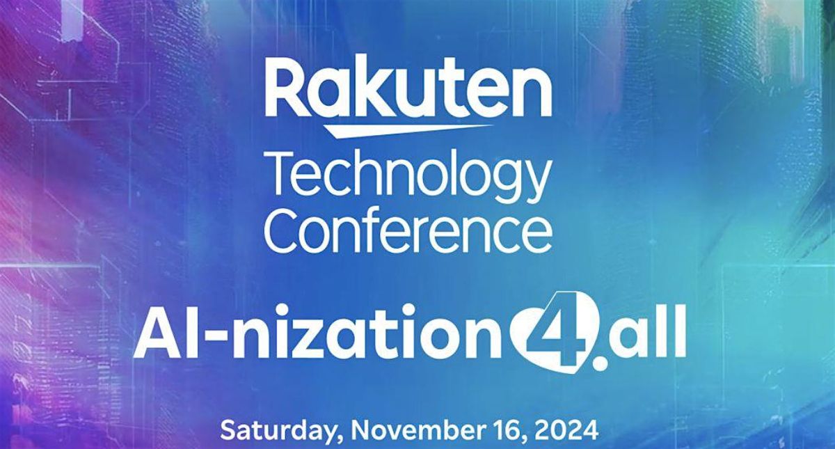 Rakuten Technology Conference 2024 (Singapore)