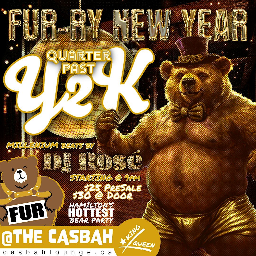 FUR-RY NEW YEAR - Quarter Past Y2K Party