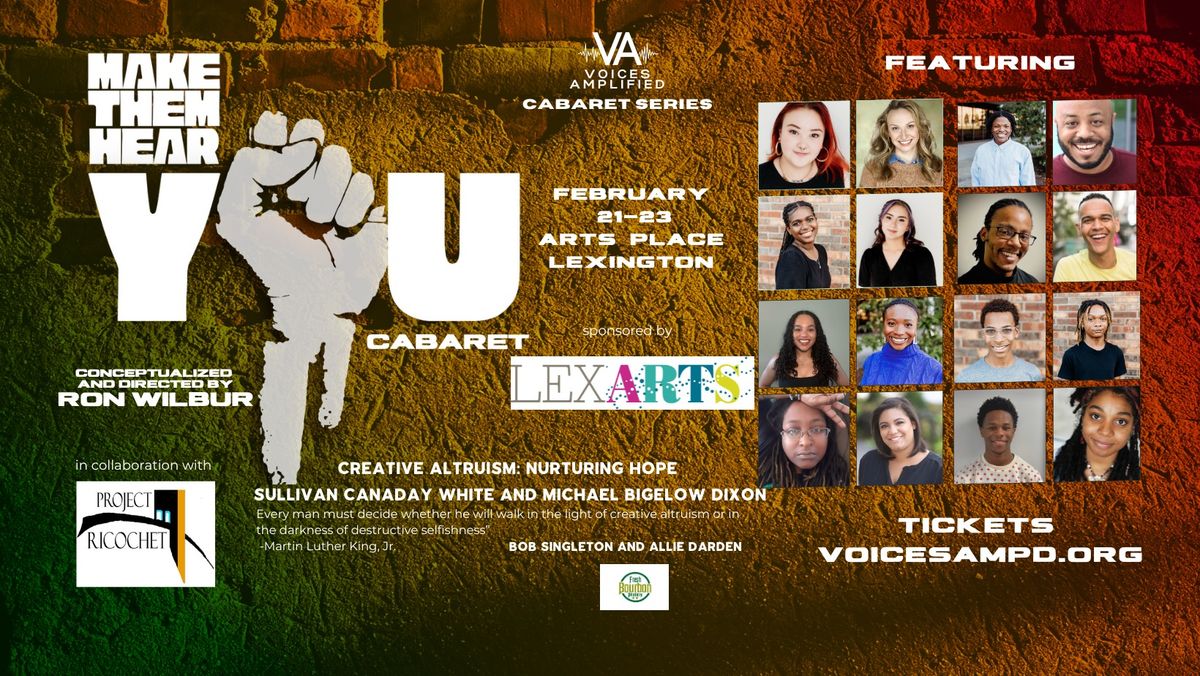 Make Them Hear You- Voices Ampd Cabaret Series