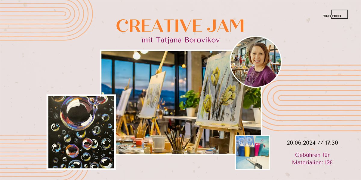 Creative Jam: Deine kreative Auszeit mit Freunden oder KollegInnen