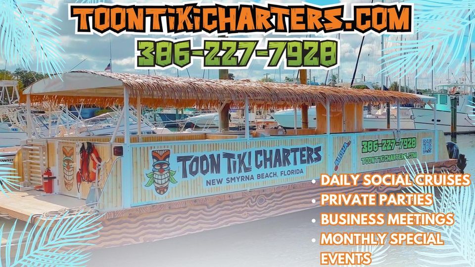 Toon Tiki Boat Tour!