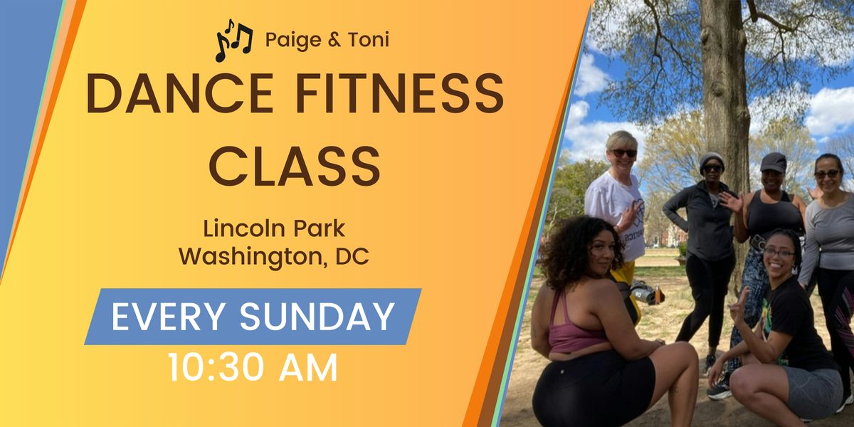 Outdoor High Cardio Dance Fitness Class in Lincoln Park DC!