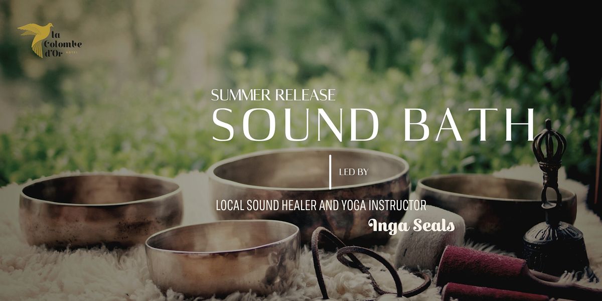 Summer Release Sound Bath