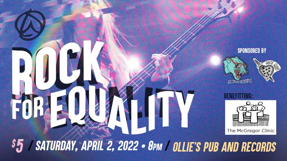 Rock for Equality 2022, Ollies Pub Records and Beer, Cape Coral, 2 April 2022