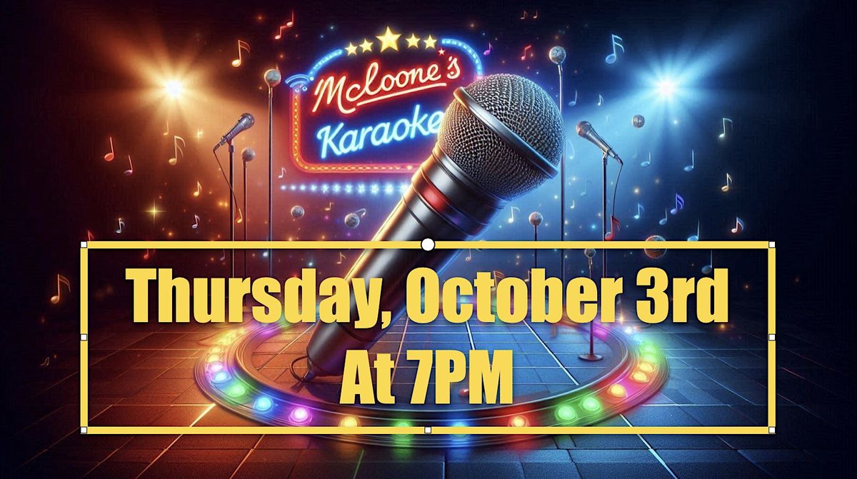 McLoone's Karaoke Night