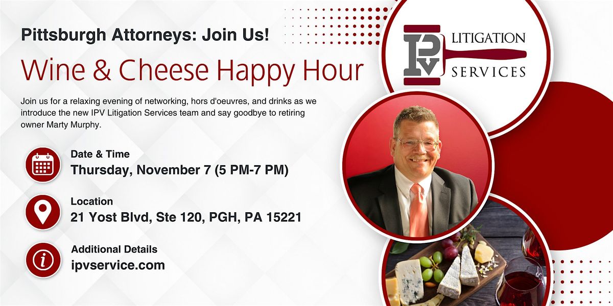 Wine & Cheese Happy Hour