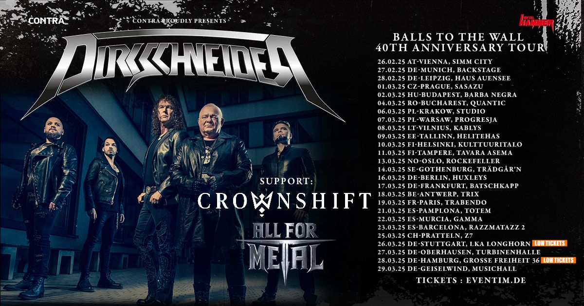 Dirkschneider | Balls To The Wall - 40th Anniversary Tour | Hamburg