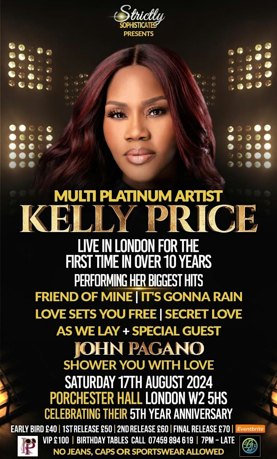 STRICTLY SOPHISTICATED PRESENTS KELLY PRICE & JOHN PAGANO