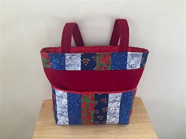 Quilted Christmas Tote Bag at Abakhan at Shrewsbury