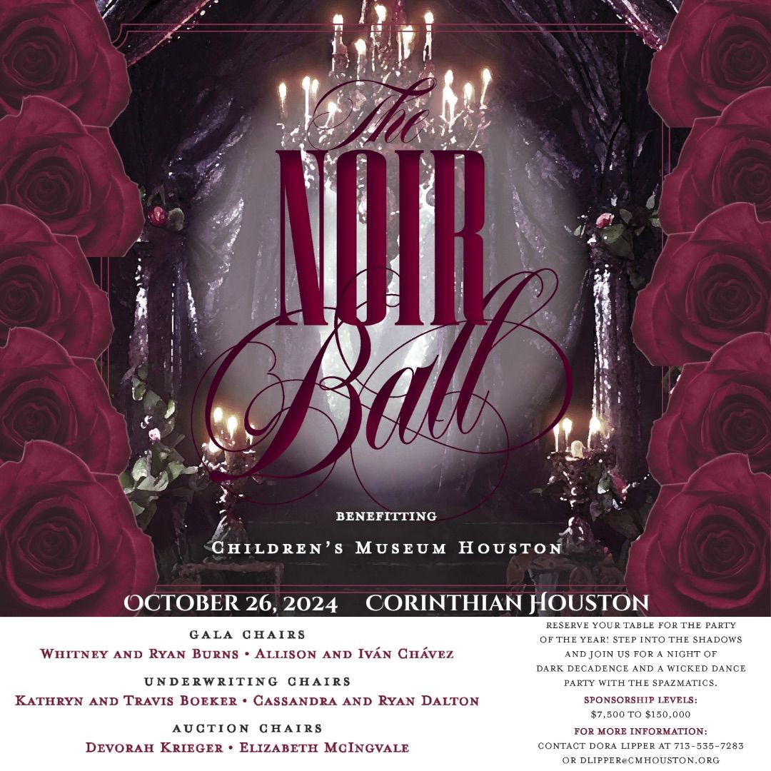 The Noir Ball: A Celebration of Haunted Elegance - the annual Children's Museum Gala