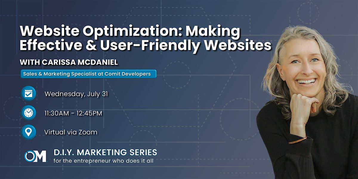 DIY Marketing Series: Website Optimization: Making Effective Websites