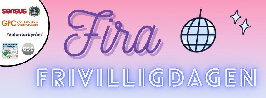 Fira Frivilligdagen i G\u00f6teborg