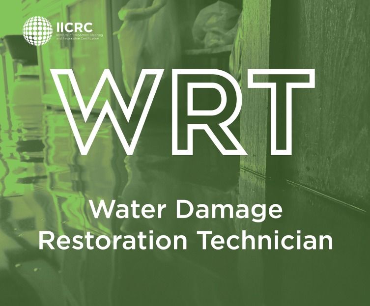 IICRC Water Damage Restoration Technician Course - IN CLASS