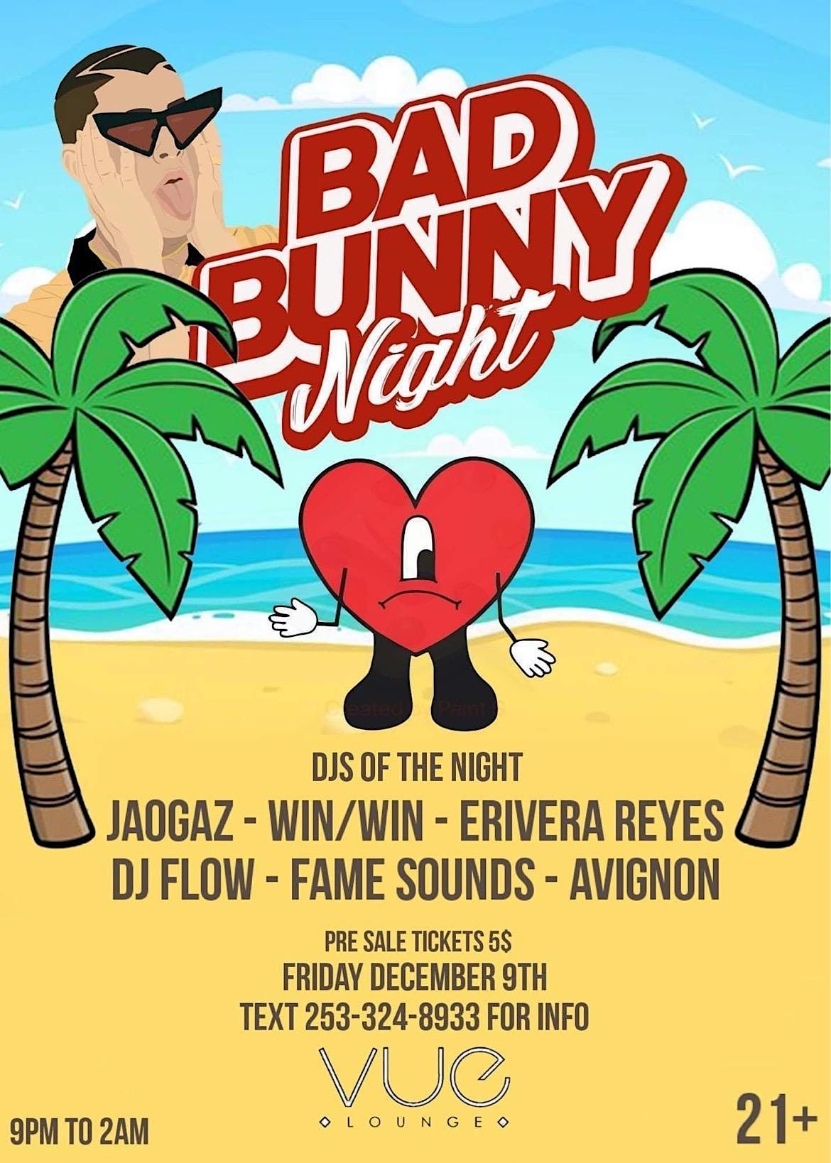 Bad Bunny Night at VUE Seattle