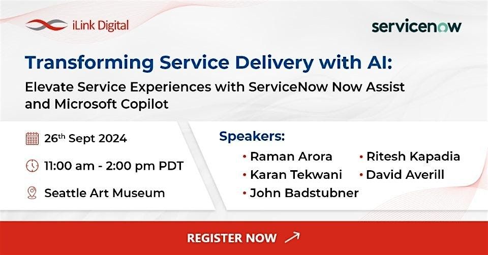 Enhance Service Delivery with AI: ServiceNow &Copilot for Better Experience