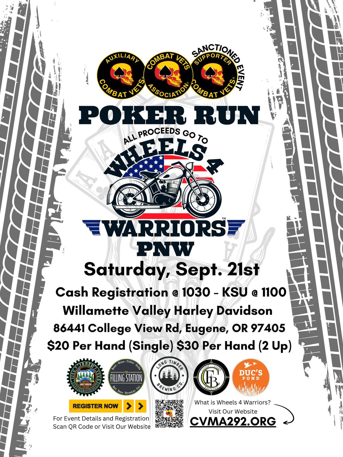 Wheels 4 Warriors Poker Run \u2660\ufe0f?\u2660\ufe0f