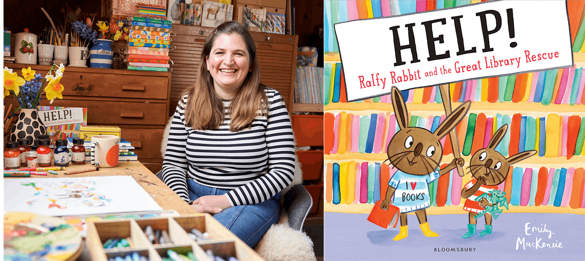 Emily MacKenzie - HELP! Ralfy Rabbit and the Great Library Rescue