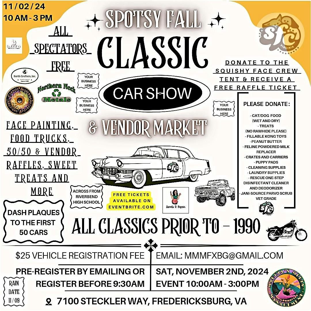 Spotsy Fall Classic Car Show