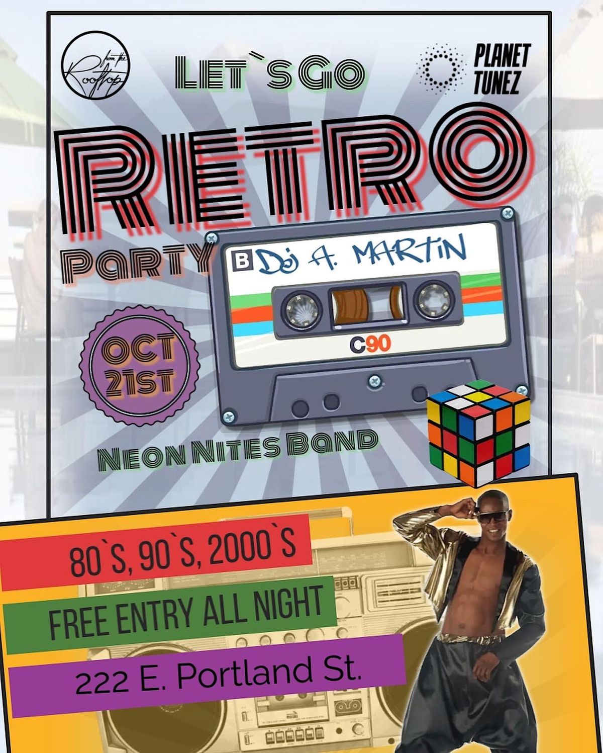 80's Party at the Rooftop