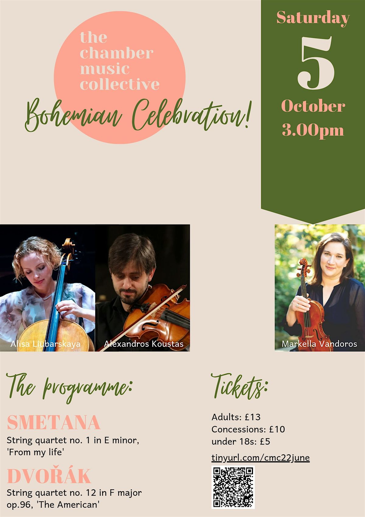 The Chamber Music Collective Bohemian Celebration