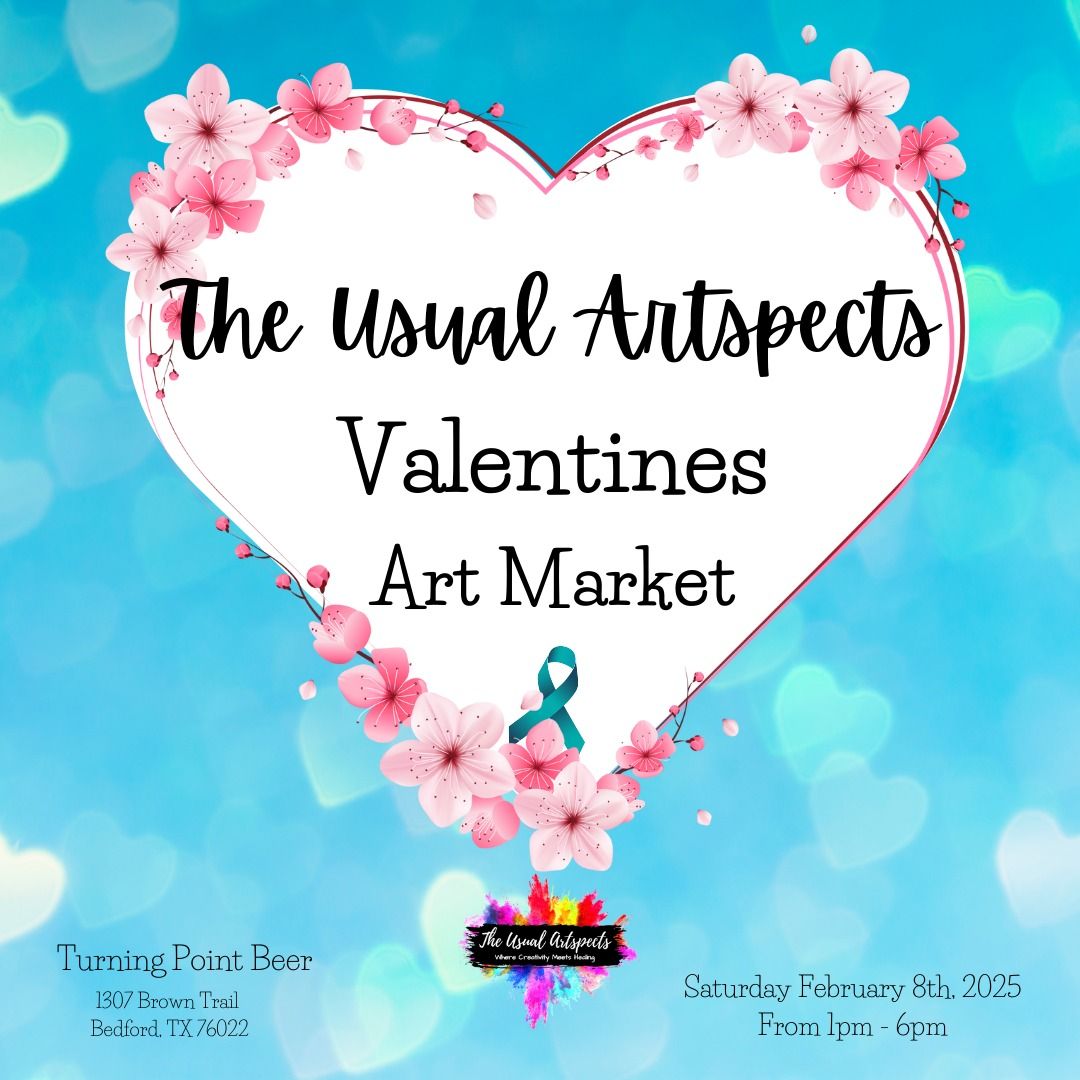 The Usual Artspects Valentines Art Market