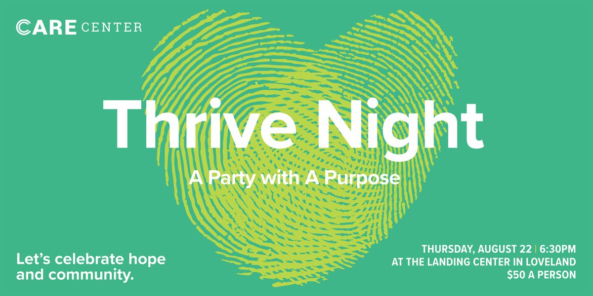 Thrive Night: A Party with a Purpose