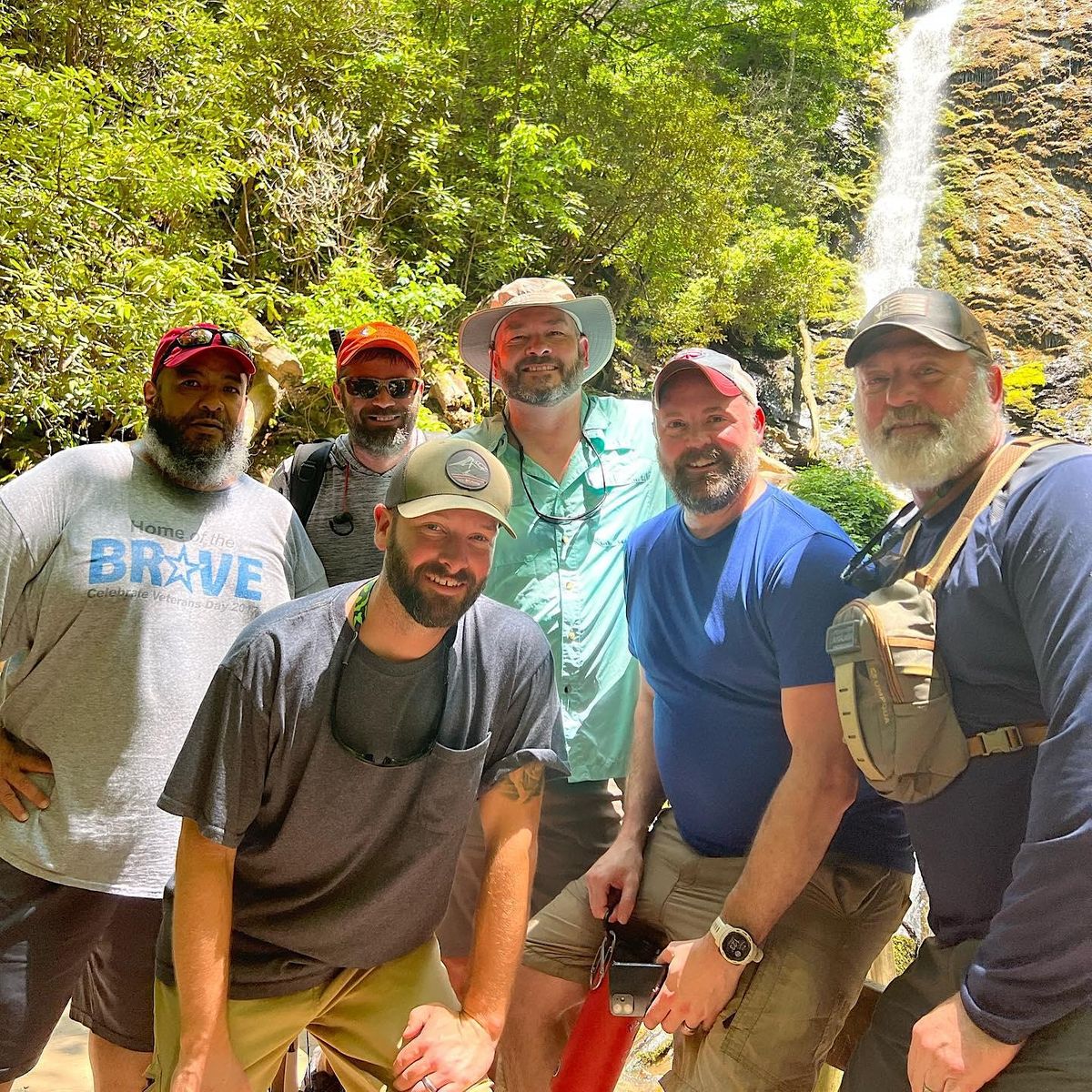 Veteran Campout, Hurricane Creek Primitive Campground, Otto, 14