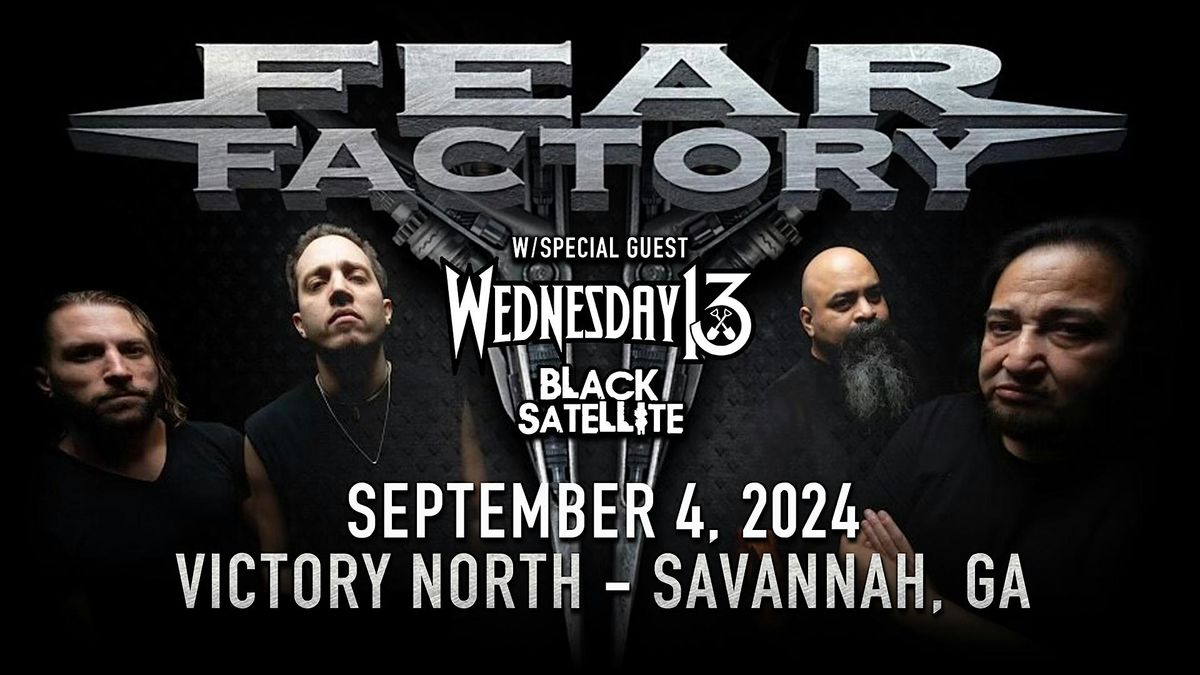 Fear Factory w\/ special guests Wednesday 13 and Black Satellite