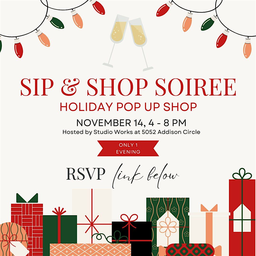 Studio Works Holiday Sip & Shop Soiree