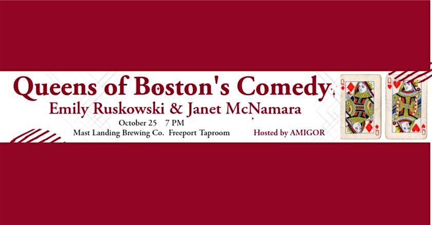 Queens of Boston's Comedy at Mast Landing Brewing Co. Freeport