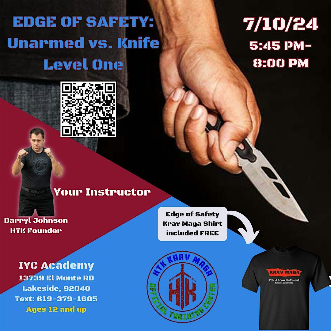 Edge of Safety: Unarmed Defense vs. Knife Level One