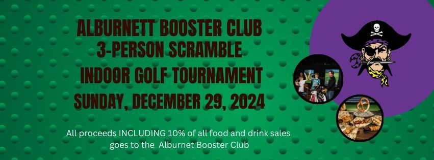 Alburnett Booster Club 3-Person Scramble