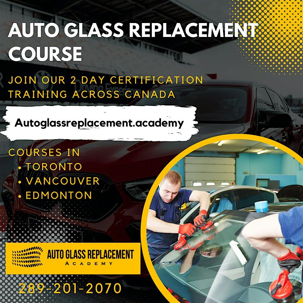 Auto Glass Replacement Course L1 & L2