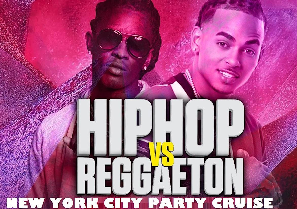REGGAETON HIPHOP & Top 40 night Party cruise new york city, Skyport