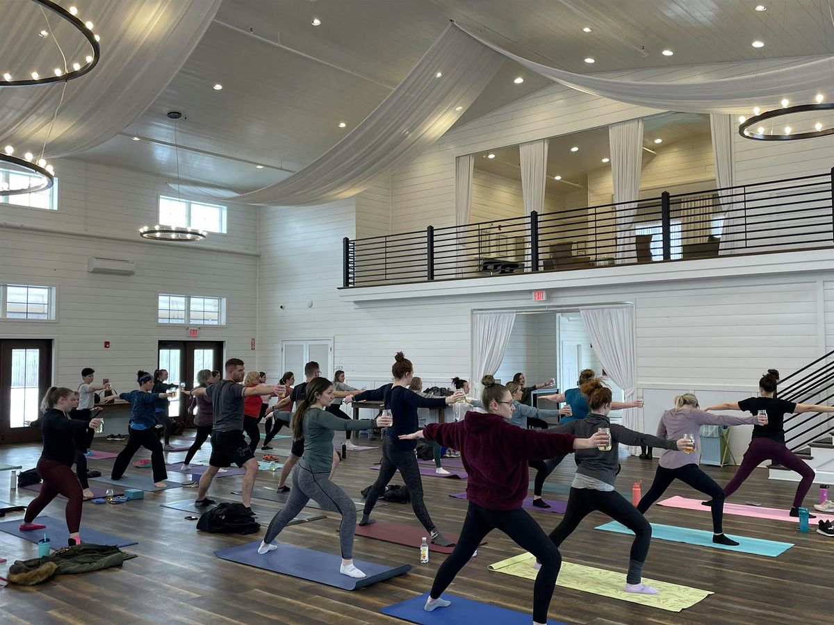 January Cider Yoga at Pomona of Blue Barn Cidery