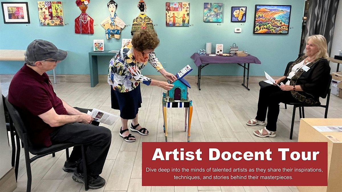 Artist Docent Tour - "Journey of Life Through Vision and Verse"