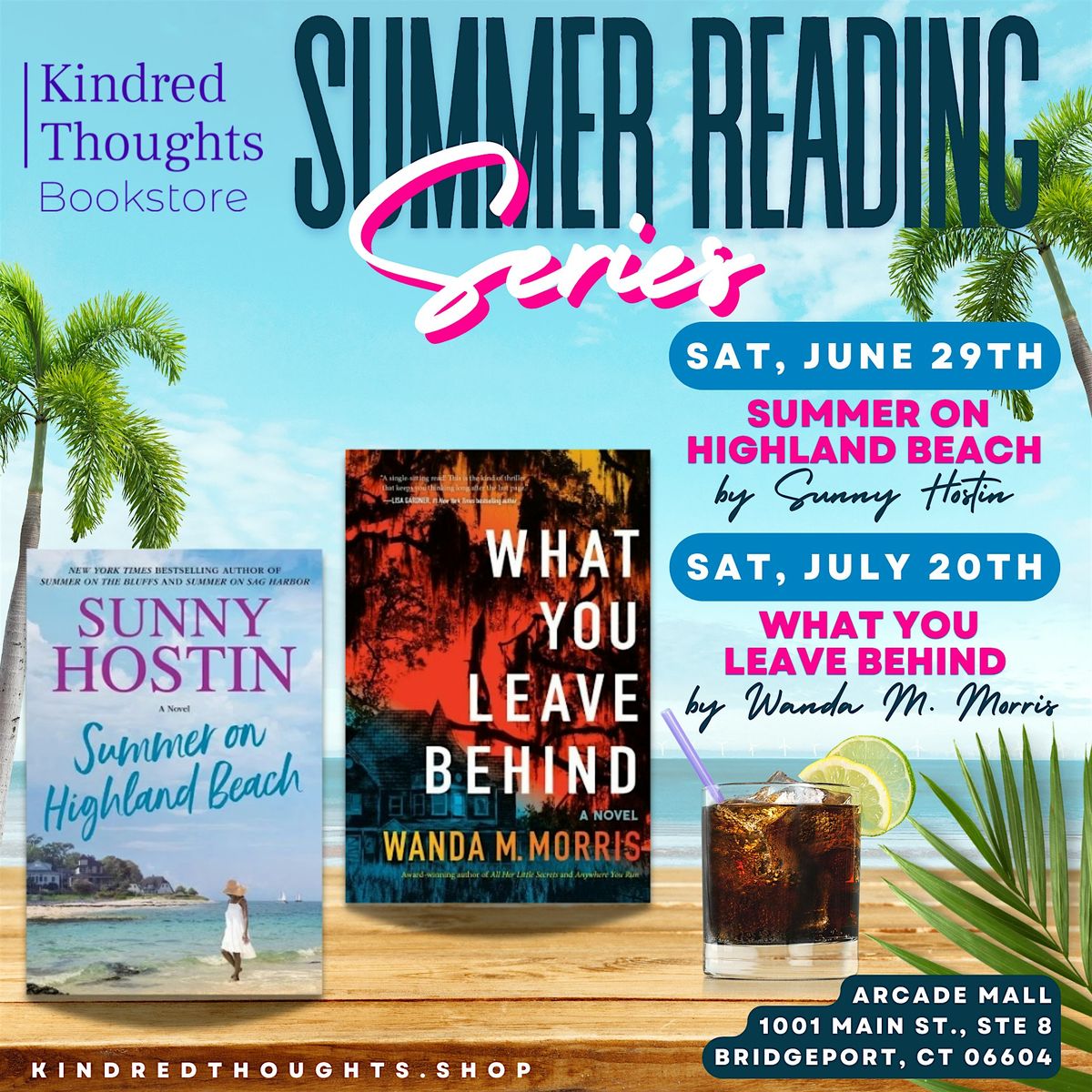 Kindred Thoughts Bookstore 2nd Annual Summer Reading Series