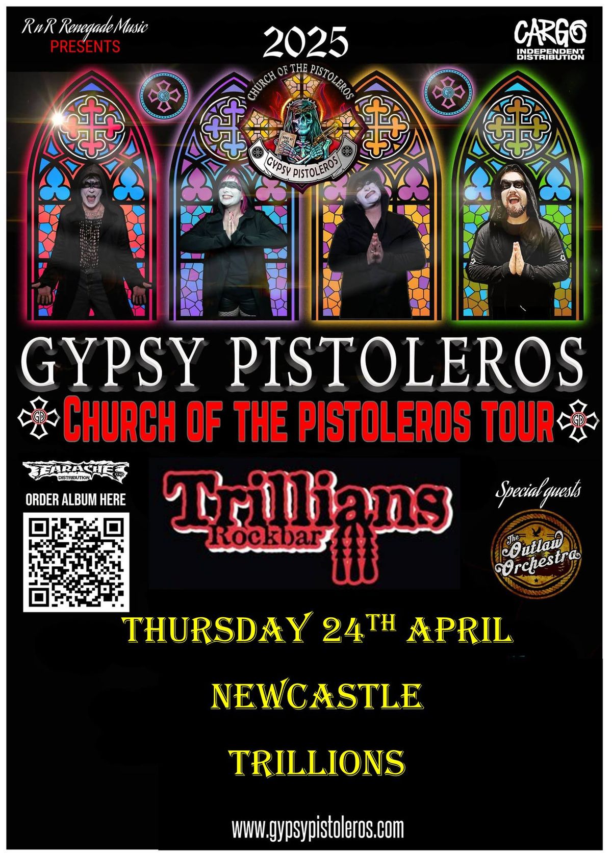 Church Of The Pistoleros Tour - Newcastle