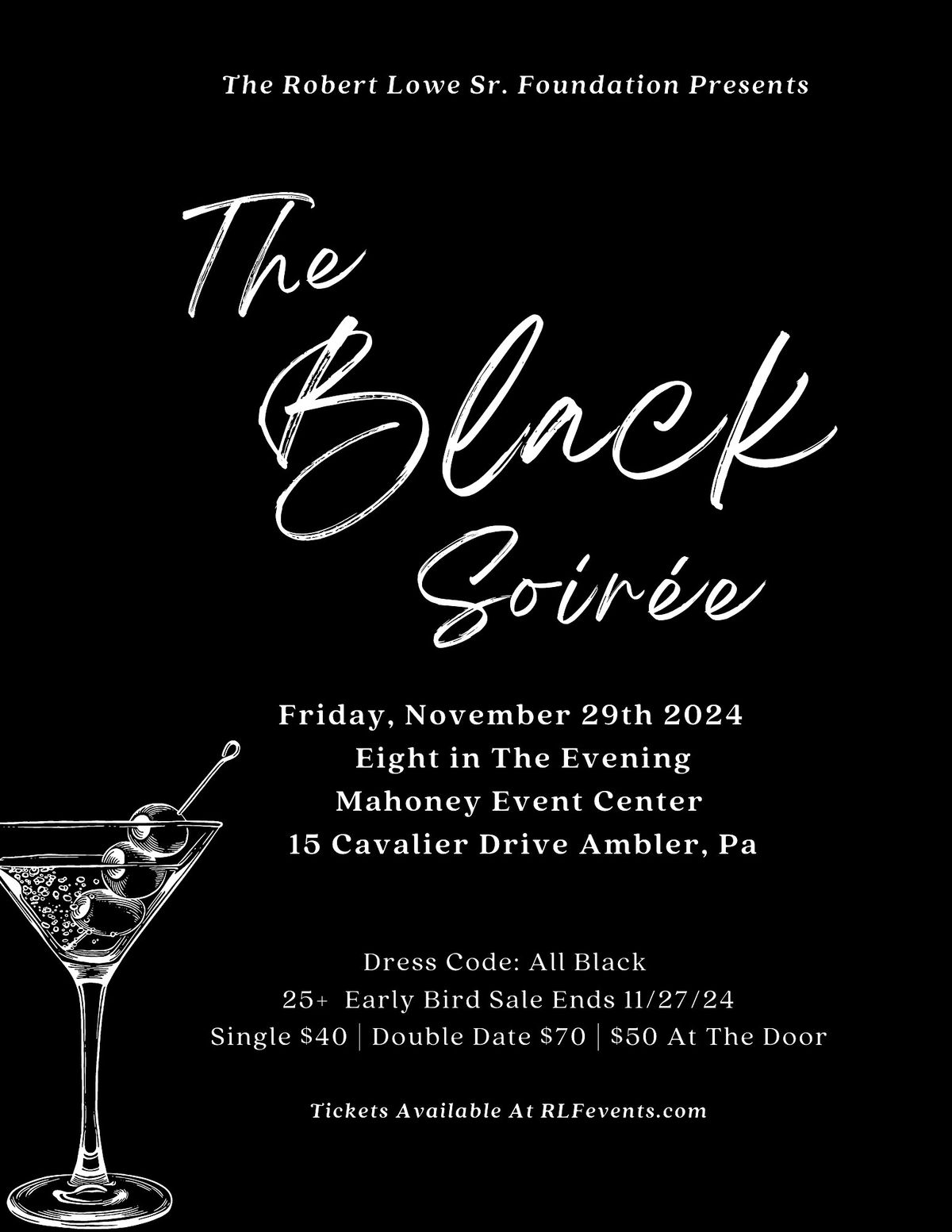 The Black Soir\u00e9e