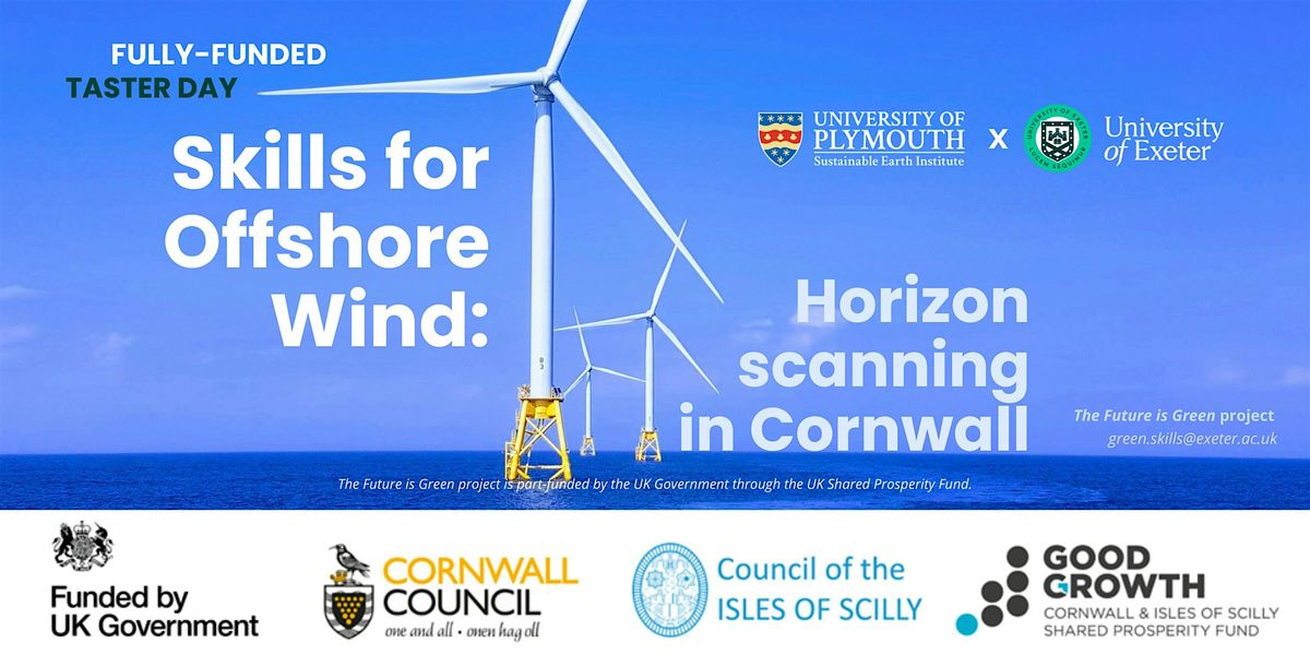 Skills for Offshore Wind \u2013 Horizon Scanning in Cornwall