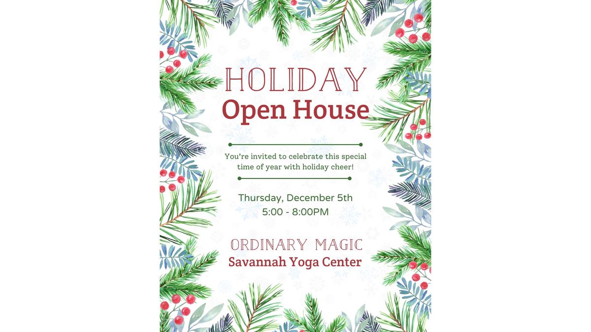 Holiday Open House | OM + SYC