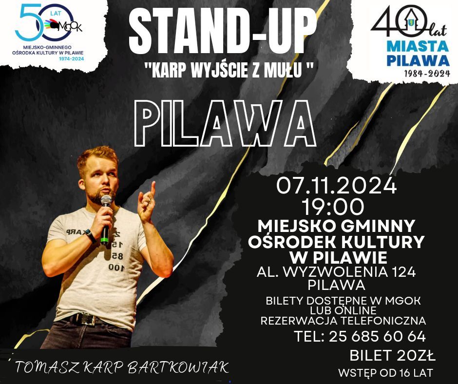 Stand-up Karp wyj\u015bcie z mu\u0142u 