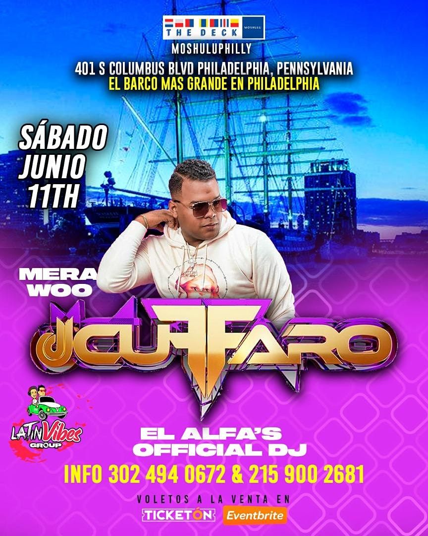 BOAT LATIN PARTY  DJ CUFFARO EL ALFA\u2019S OFFICIAL DJ