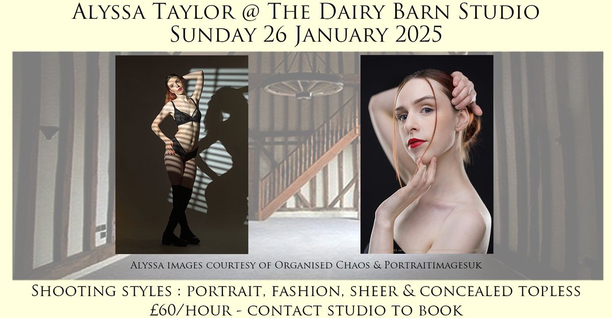 Alyssa Taylor @ The Dairy Barn Studio